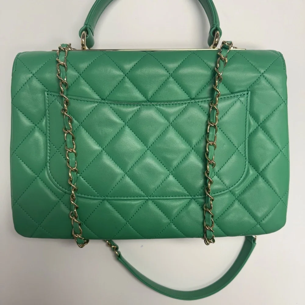 CHANEL CC Flap Handle Bag - Picture 4 of 11